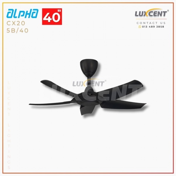 Alpha CX20 (Matt Black) 40"