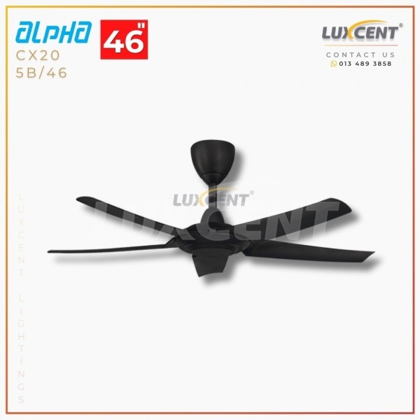 Alpha CX20 (Matt Black) 46"