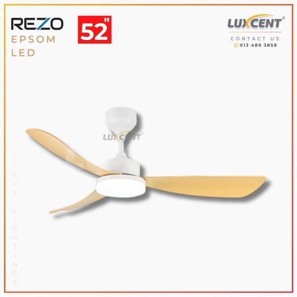 Rezo Epsom LED (Light Wood) 52