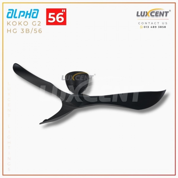 Alpha Koko G2 HG (Matt Black) 56"