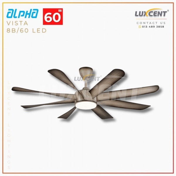 Alpha Vista LED (Steel Grey) 60"