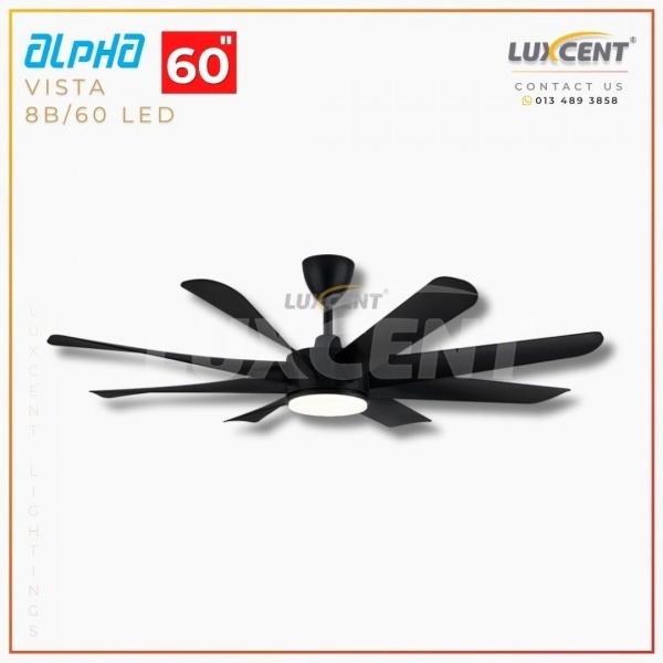 Alpha Vista LED (Matte Black) 60"
