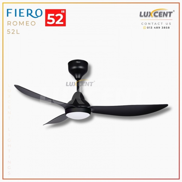 Fiero Romeo LED (Matt Black) 52