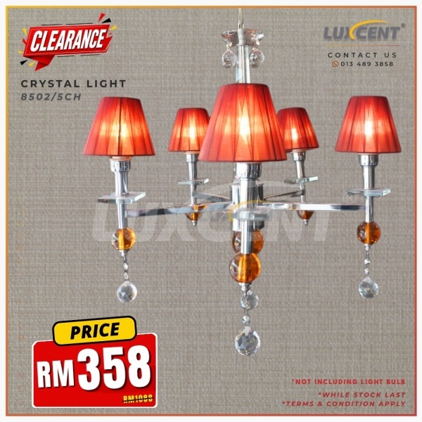 Crystal Light / Chandelier / Hanging Light