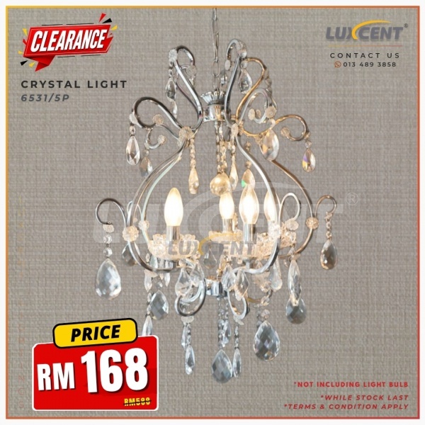 Crystal Light / Chandelier / Hanging Light