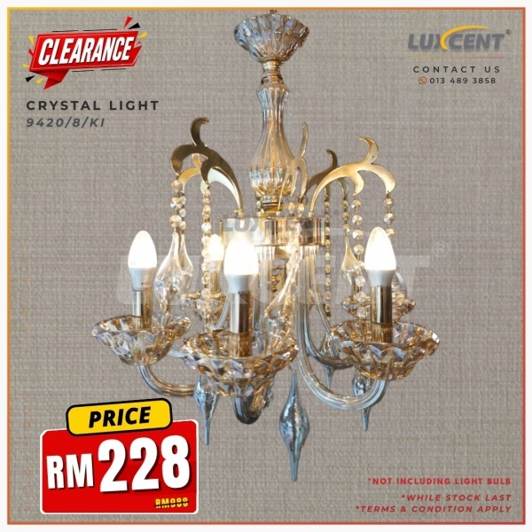 Crystal Light / Chandelier / Hanging Light
